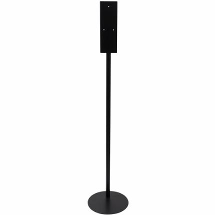 3135-Floor stand for hand disinfectant dispenser, black